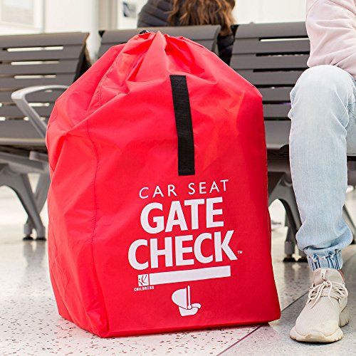  [아마존베스트]J.L. Childress Gate Check Bag for Car Seats, Red