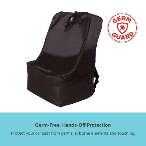  [아마존베스트]J.L. Childress Ultimate Backpack Padded Car Seat Travel Bag, Black