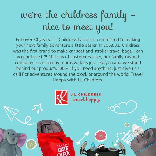  [아마존베스트]J.L. Childress Gate Check Bag for Single Umbrella Strollers, Durable and Lightweight, Water-Resistant,...