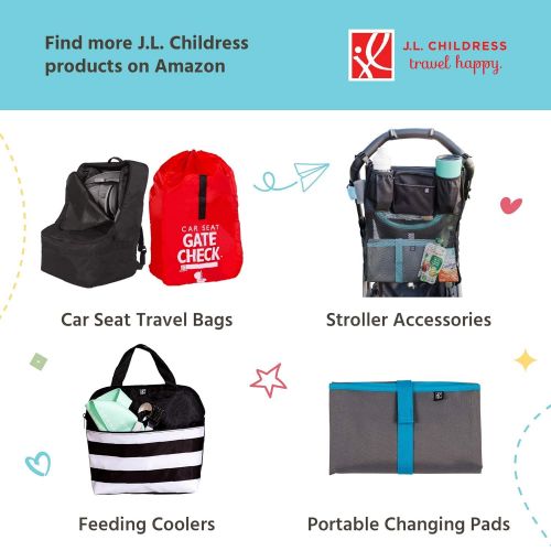  [아마존베스트]J.L. Childress Gate Check Bag for Single Umbrella Strollers, Durable and Lightweight, Water-Resistant,...