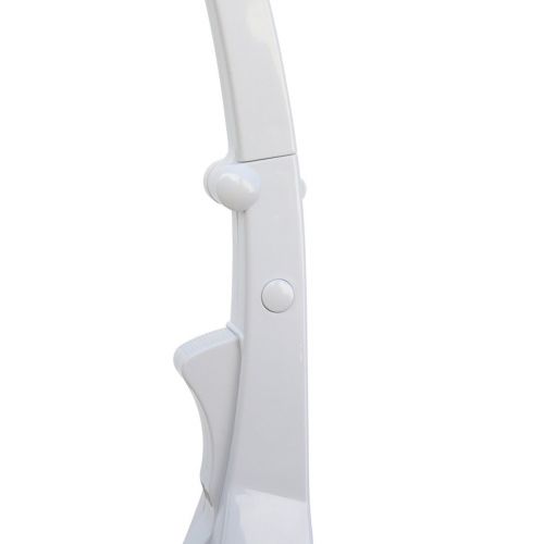  J.L. Childress Crib Mobile Attachment Clamp 18 Inch, Easy Attachment with Rubber Padding, Fits Traditional and Convertible Cribs, White