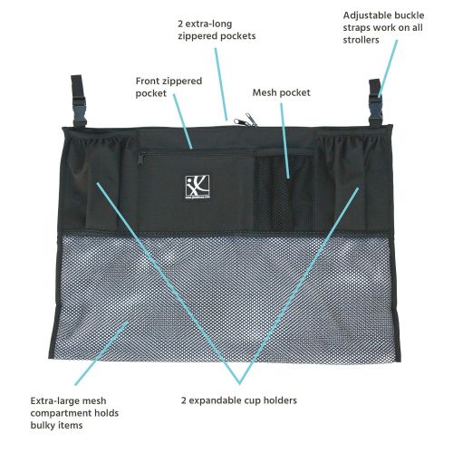  J.L. Childress Double Cargo Double Stroller Organizer (Discontinued by Manufacturer)