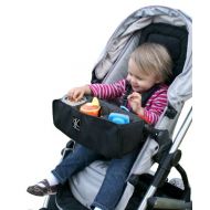 J.L. Childress Food N Fun Stroller Snack Tray, Black