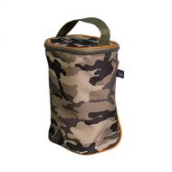 J.L. Childress Tall Twocool, Breastmilk Cooler, Baby Bottle & Baby Food Bag, Insulated & Leak Proof, Ice Pack Included, Fits 2-4 Bottles, Camouflage