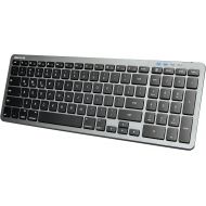 [아마존베스트]Rechargeable Multi-Device Bluetooth 5.1 Keyboard with Numeric Pad for MacBook iPad iPhone, JACKYLED Full Size Wireless Bluetooth Keyboard Compatible with MacOS iOS Windows Android