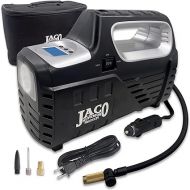 JACO SmartPro 2.0 AC/DC Digital Tire Inflator Pump - Automatic Portable Air Compressor - 100 PSI (12V DC, 110-120V AC)