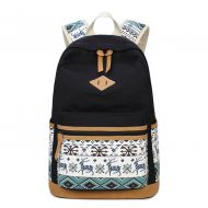 JAEUPD Jaeupd Lightweight Cute School Backpack For Teen Grils Student Canvas Laptop Bag Casual Travel Shoulder Daypack