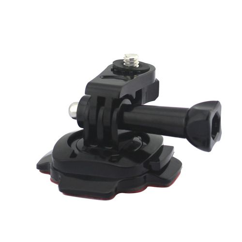  JAGETRADE 5 in 1 360 Degree Action Camera Helmet Rotary Mount Kit Adhesive Mount for GoPro