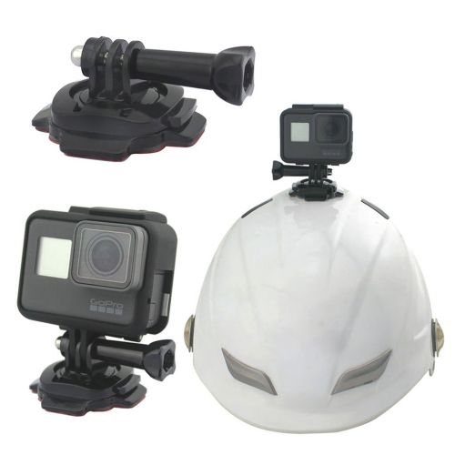  JAGETRADE 5 in 1 360 Degree Action Camera Helmet Rotary Mount Kit Adhesive Mount for GoPro