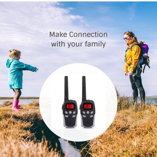  JAJA JJ-310 Mini Walkie Talkies for Kids Adult Gift Toy FRS Two Way Radios Long Range for Boys Girls 22 Channel 38 CTCSS 83 DCS VOX Keypad Lock (2 Pack)