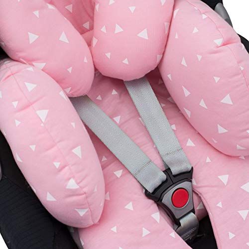  [아마존베스트]JANABEBE Reducer Cushion Infant Head & Baby Body Support Antiallergic Janabebe Pin Sparkles