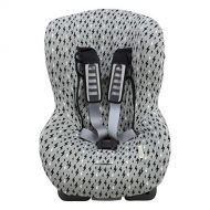 [아마존베스트]JANABEBE Universal Car Seat Cover Liner (Britax, Chicco, Mico and More) Black Rayo