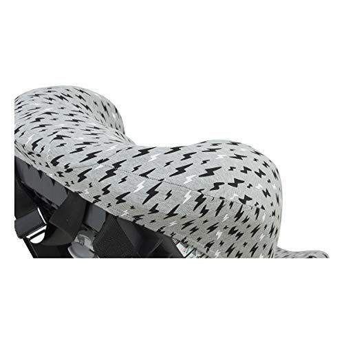  [아마존베스트]JANABEBE Universal Car Seat Cover Liner (Britax, Chicco, Mico and More) Black Rayo