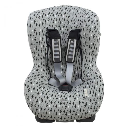  [아마존베스트]JANABEBE Universal Car Seat Cover Liner (Britax, Chicco, Mico and More) Black Rayo