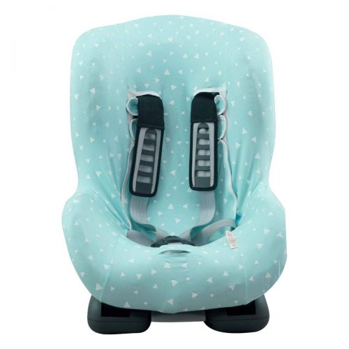  [아마존베스트]JANABEBE Universal Car Seat Cover Liner (Britax, Chicco, Mico and More) Mint Sparkles