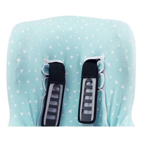  [아마존베스트]JANABEBE Universal Car Seat Cover Liner (Britax, Chicco, Mico and More) Mint Sparkles