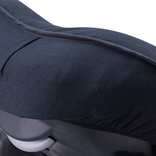  JANABEBE Universal Padded Cover Liner for Baby car seat Gr 0, 1 (Compatible with Maxi COSI, Chicco, Britax and More) (Black Series)