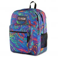 Trans by Jansport Supermax Multi Acid Rainbow Swirl Backpack
