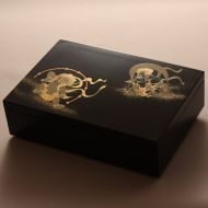 /JAPANZEN Japanese traditional Jewelry Box Fuujin-Raijin