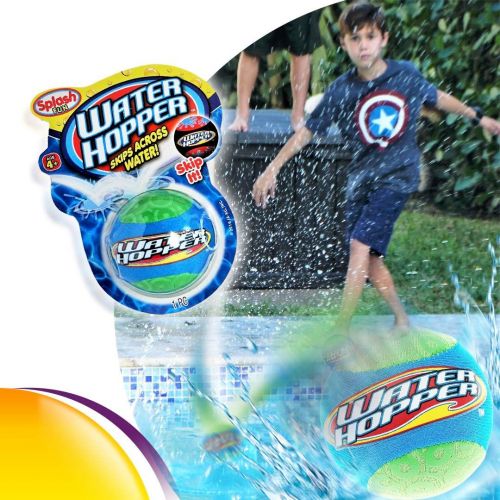  JA-RU Pro Hopper Skip Water Bouncing Ball (12 Pack Assorted) Skip Ball Pool Bounce Balls Toys for Adults and Children. Plus 1 Collectable Bouncy Ball | Item #880-12p