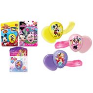 JA RU Disney Glitter Putty Stretchy & Bouncy (3 Packs Assorted) Mickey, Minnie & Princess Fidget Toy. Birthday Gifts Supplies for Kids, Pinata Filler, Bulk Toys, Stocking Stuffers