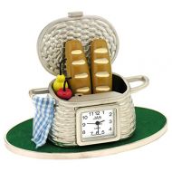 JAS Picnic Basket Table Clock