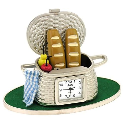  JAS Picnic Basket Table Clock