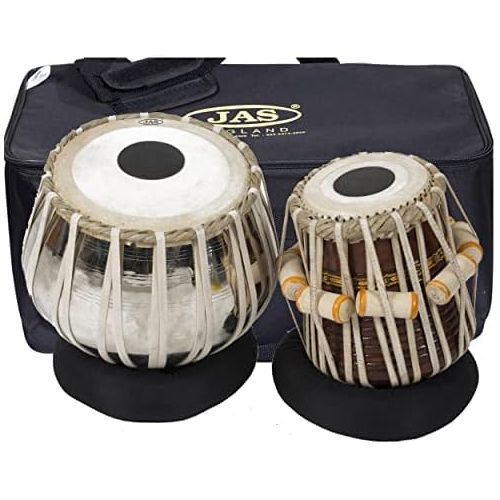  [아마존베스트]JAS England JAS Tabla Set Deluxe Quality with Accessories