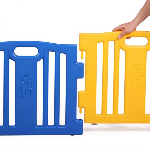  [아마존베스트]JAXPETY Baby Playpen 8 Panel Kids Safety Play Center Yard Home Indoor Outdoor Fence New