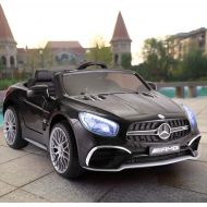 JAXPETY Mercedes Benz 12V Electric Kids Ride On Car Licensed MP3 RC Remote Control (Black)