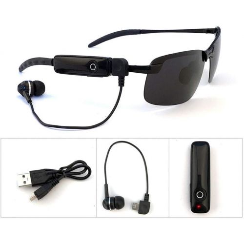  [아마존베스트]JAY-LONG Bluetooth 4.1 Smart Glasses, Polarized Sunglasses, Stereo, Listening to Music, Answering Calls, Multi-Function Driving Glasses(40g)