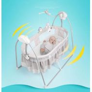 JBHURF Baby Electric Cradle Bed Baby Intelligent Automatic Sleeping Basket Travel Cradle Bed