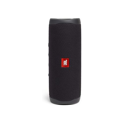 제이비엘 JBL FLIP 5, Waterproof Portable Bluetooth Speaker, Black, Small