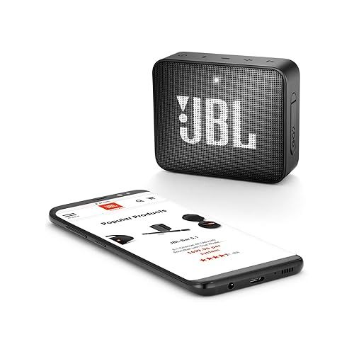 제이비엘 JBL GO2 - Waterproof Ultra-Portable Bluetooth Speaker - Black