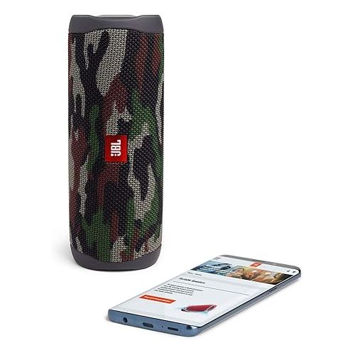 제이비엘 JBL FLIP 5 Waterproof Portable Bluetooth Speaker - Squad (Renewed)