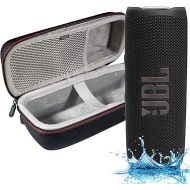 JBL Flip 6 - Waterproof Portable Bluetooth Speaker, Powerful Sound and deep bass, IPX7 Waterproof, 12 Hours of Playtime with Megen Hardshell Case