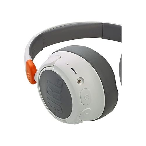 제이비엘 JBL Jr460NC Wireless over-ear Noise Cancelling kids headphones - White