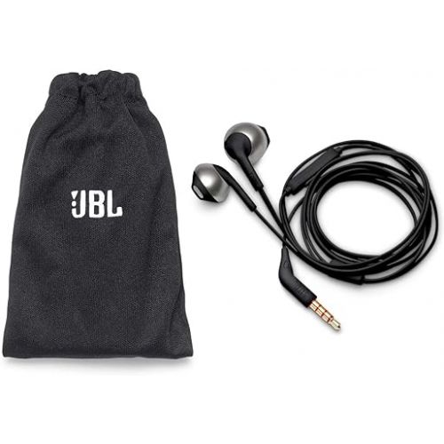 제이비엘 JBL TUNE 205 - In-Ear Headphone with One-Button Remote/Mic - Black