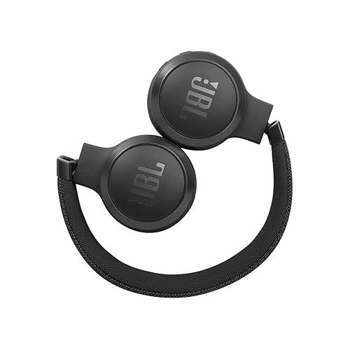 제이비엘 JBL Live 460NC - Wireless On-Ear Noise Cancelling Headphones with Long Battery Life and Voice Assistant Control - Black, Medium