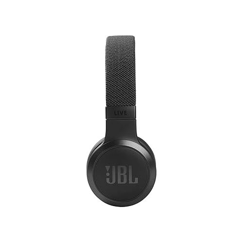 제이비엘 JBL Live 460NC - Wireless On-Ear Noise Cancelling Headphones with Long Battery Life and Voice Assistant Control - Black, Medium