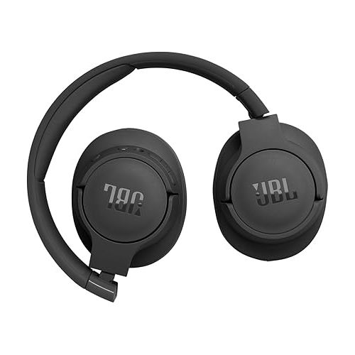 제이비엘 JBL Tune 770NC - Adaptive Noise Cancelling with Smart Ambient Wireless Over-Ear Headphones, Bluetooth 5.3, Up to 70H Battery Life with Speed Charge, Lightweight, Comfortable & Foldable Design (Black)