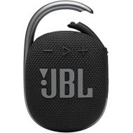 JBL Clip 4 - Portable Mini Bluetooth Speaker, big audio and punchy bass, integrated carabiner, IP67 waterproof and dustproof, 10 hours of playtime, speaker for home, outdoor and travel (Black)