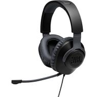 JBL Quantum 100 - Wired Over-Ear Gaming Headphones - Black, Large