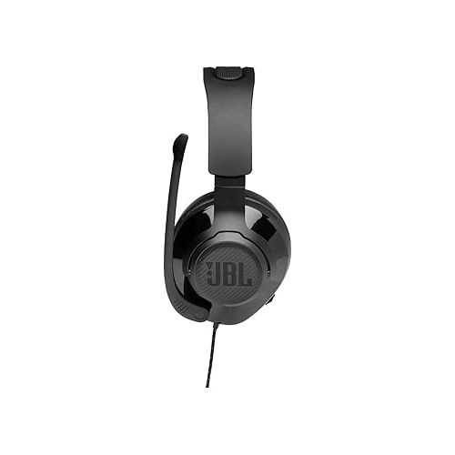 제이비엘 JBL Quantum 200 - Wired Over-Ear Gaming Headphones - Black, Large