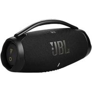 JBL Boombox 3 WiFi Wireless Bluetooth Streaming Portable Speaker, Black - IP67 Dustproof and Waterproof Airplay Alexa PartyProof HD 3D Sound (Renewed)
