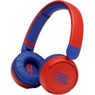 JBL Jr310BT Kids Wireless On-Ear Headphones - Bluetooth Headphones with Microphone, Safe Sound Under 85dB Volume, 30H Battery, Foldable, Comfort, Easy, Soft, Cool Colors (Red), Small