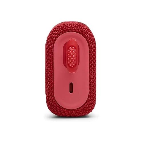 제이비엘 JBL GO 3 Waterproof Ultra Portable Bluetooth Speaker Bundle with Megen Hardshell Case (Red)