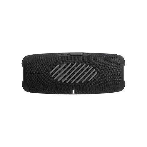 제이비엘 JBL Charge 5 Portable Waterproof Wireless Bluetooth Speaker Bundle with divvi! Protective Hardshell Case - Black