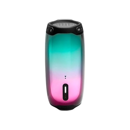 제이비엘 JBL Pulse 4 - Waterproof Portable Bluetooth Speaker with Light Show - Black