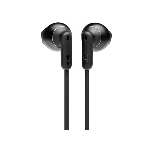 제이비엘 JBL Tune 215 - Bluetooth Wireless in-Ear Headphones with 3-Button Mic/Remote and Flat Cable - Black, Small